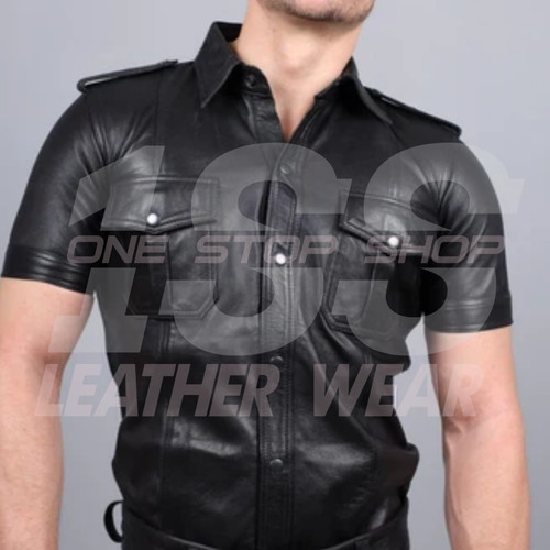 Camicia uomo vera - , pelle