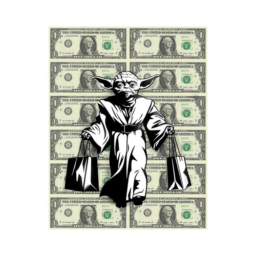 Chris boyle large money stampa - money,