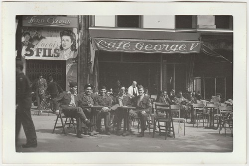 Wwii paris cafe george - wwii,