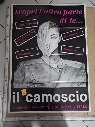 Manifesto negozio camoscio - manifesto,